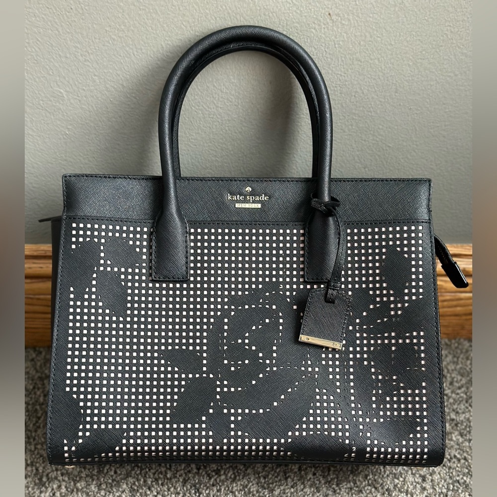 Kate Spade Cameron Street Perforated Candace Satchel